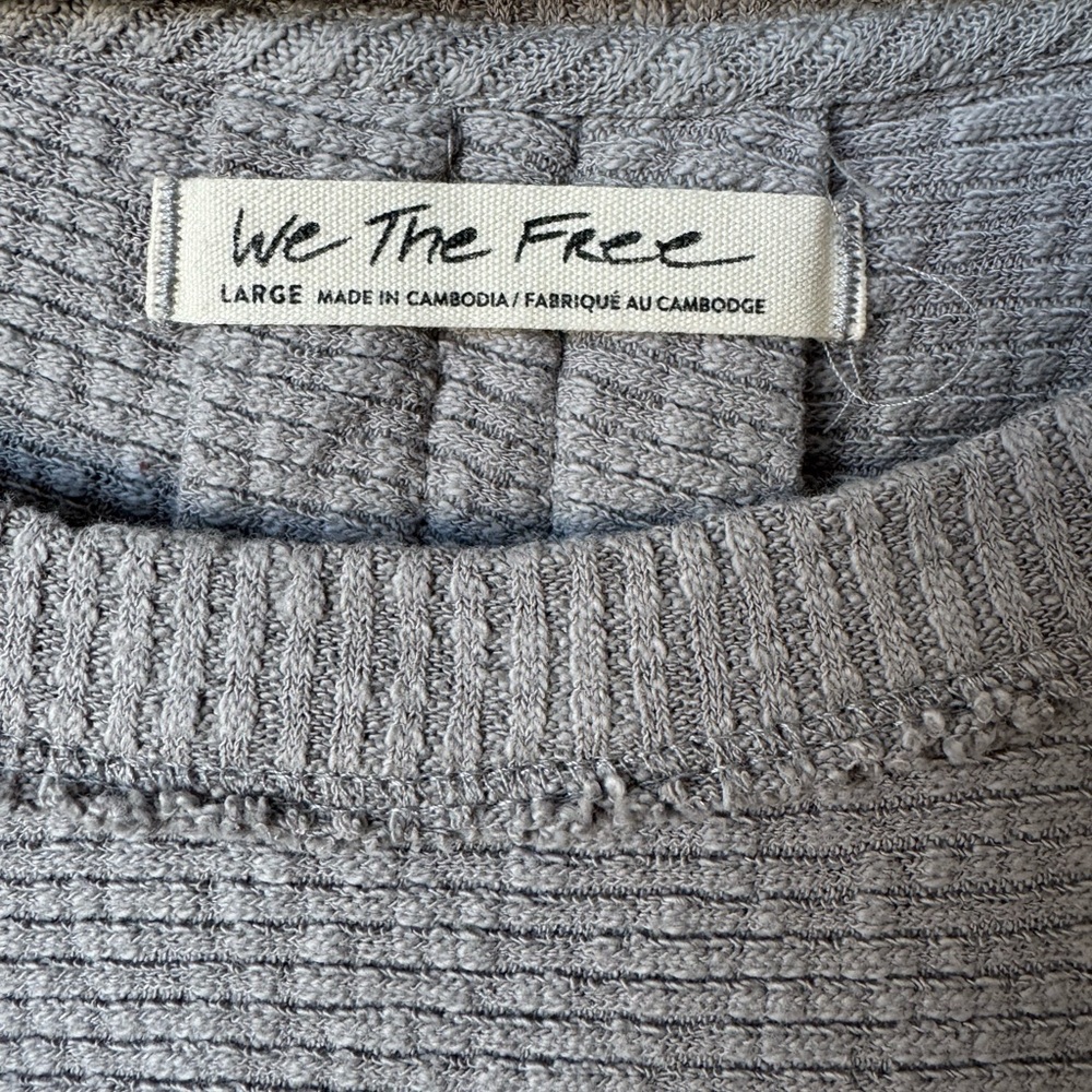 Free People OG Top in Stone We The Free - Picture 6 of 10